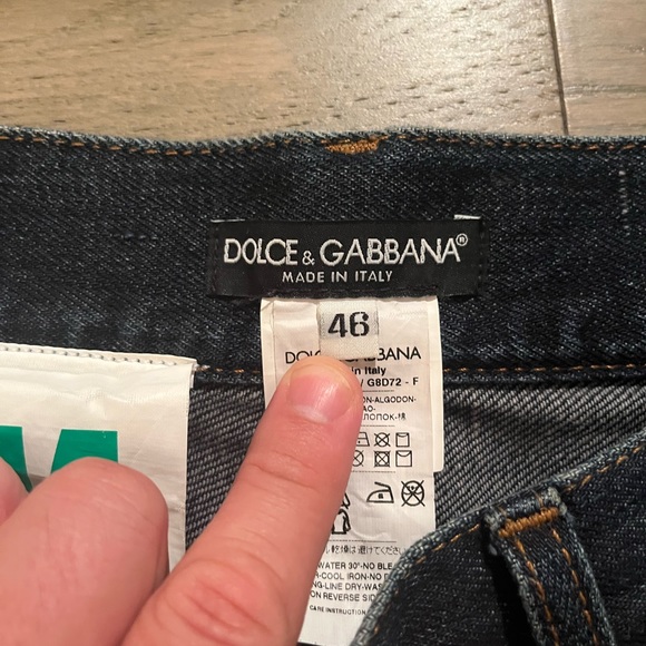 Authentic Dolce Gabbana jeans straight leg size 30 - Picture 5 of 5